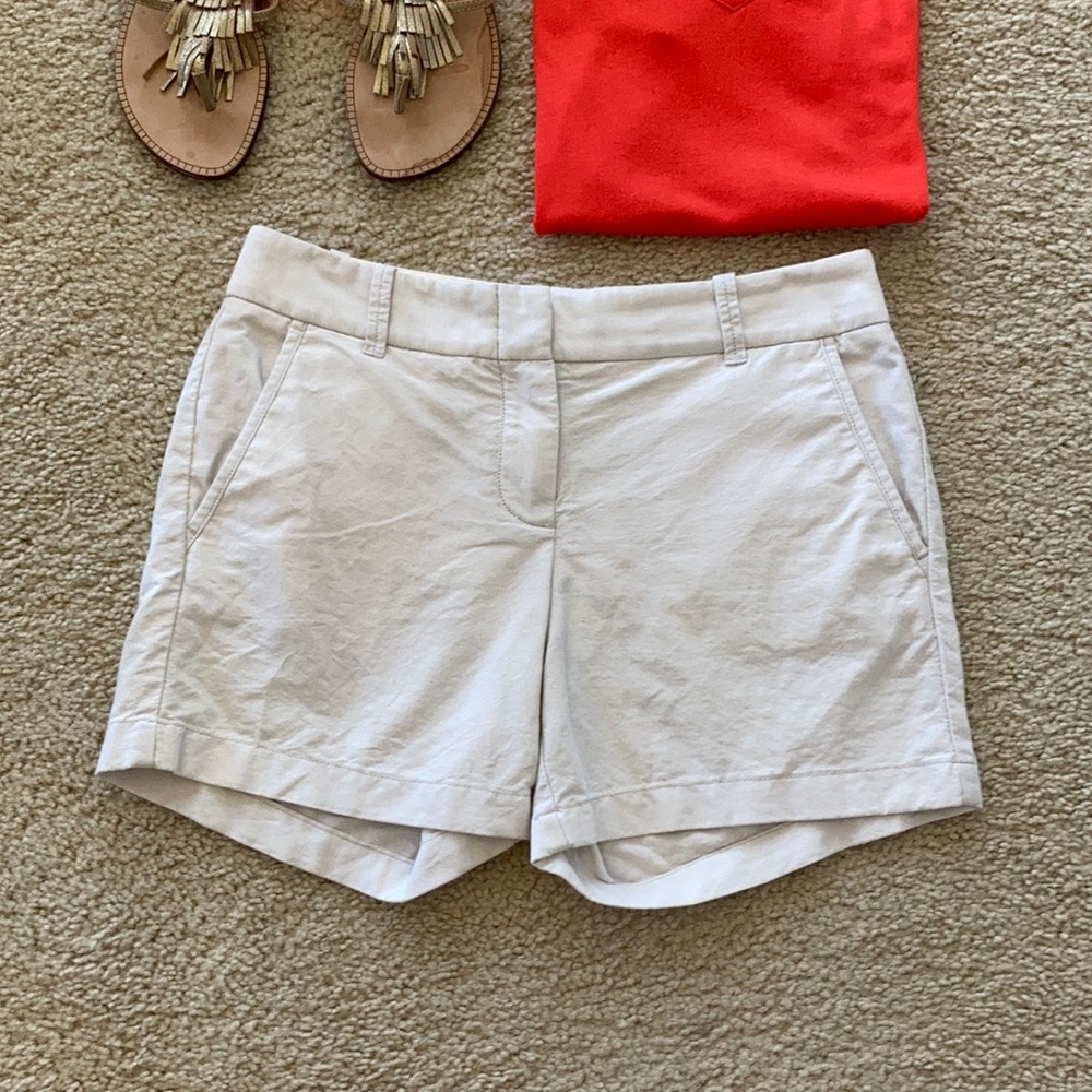 J. Crew Light Stone Color Shorts - Picture 2 of 5